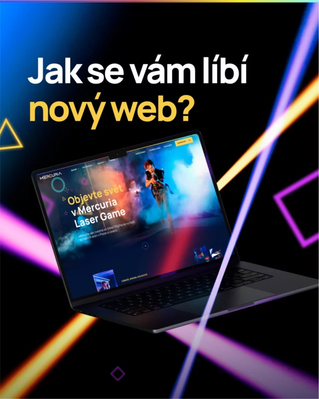 Nový web máme už nějakou dobu... a teď je řada na vás – co na něj říkáte? 💻 Chceme to vědět!

Je cool, přehledný a všechno šlape? Nebo je tam něco, co vás rozčiluje, co vám tam chybí? Klidně nám to napište na rovinu (fakt se neurazíme, slibujem 😄).

👉 Skočte na mercurialaser.cz, koukněte, co a jak, a hoďte nám zpětnou vazbu. Pochvaly i vylepšení bereme – díky, že nám pomáháte být ještě lepší! 🚀 

#mercurialasergame #lasergamemercuria #lasergamevcr #novyweb